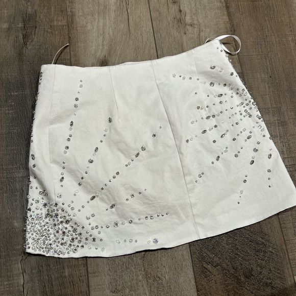 Des Phemmes Des_Phemmes crystal embellished mini skirt - Picture 7 of 8
